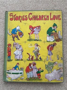 Stories Children Love - 1933 Vintage Book